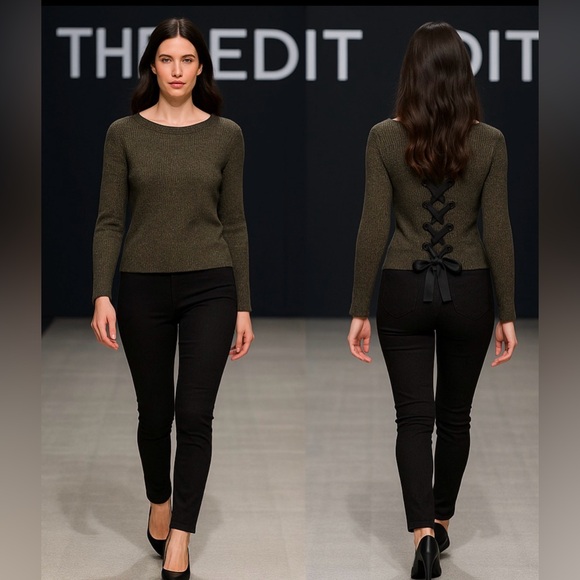 the edit Tops - Chic Knit blouse